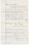 1880 November 12: Voucher, to Dr. James E. Bennett; includes cost of medical services rendered and medicines furnished to prisoners confined in the U.S. jail; V. Dell, U.S. marshal; Stephen Wheeler and G.S. Williams, clerk