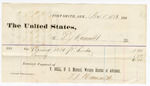 Voucher, to T.J. Hammett; includes cost of planing lumber; V. Dell, U.S. marshal