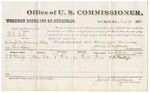 1880 November 09: Voucher, U.S. v. R.L. Hill, unlawfully detaining letters in post office; includes cost of per diem and mileage; L.B. Phillips, witness; V. Dell, U.S. marshal; James Brizzolara, commissioner