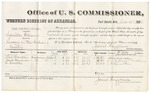 1880 December 10: Voucher, U.S. v. Sylvester Williams, larceny; includes cost of per diem and mileage; Charles Franklin, David Alexander, and H. Hamilton, witnesses; George H. Williams, witness of signature; V. Dell, U.S. marshal; James Brizzolara, commissioner