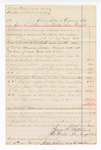 Voucher, to Zara L. Cotton, post master of Rocky Comfort, Arkansas; includes cost for travel expenses incurred in answering a summon to attend as witness before the grand jury for U.S. v. Alexander Jackson, rape; Stephen Wheeler and G.S. Williams, U.S. clerk of court