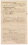 1882 March 10: Voucher, to Addison Beck, of Fort Smith, Arkansas, for assisting W.A. Cox, U.S. deputy marshal, in U.S. v. William Shawn and U.S. v. Frank Lambert; Stephen Wheeler, G.S. Williams, clerks; James Brizzolara, commissioner; includes cost of 4 days of service as posse comitatus