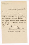 Letter, from Henderson and Caruth, attorneys at law; requesting the issue of subpoena, in the case of West and Boro v. Weldon and Robinson; G.W. Irwin, witness