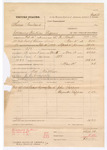 1882 March 19: Voucher, U.S. v. Thomas Nowland, introducing spirituous liquor; includes costs of mileage, 17 days of feeding 1 prisoner; John Pappan, Alexander Pappan, witnesses; J.C. Compton, guard; Ed Matthews, posse comitatus; served by L.W. Marks, deputy
