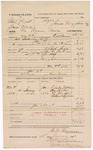 1883 January 13: Voucher, U.S. v. Paul Rush and James Davis, violation of internal revenue laws; includes costs of mileage and 9 days of feeding 1 prisoner; Charles Holliman, Thomas Hickey, S. Johnston, Gilbert Seymour, witnesses; Ham Davis, guard; William Ford, posse comitatus; served by E.W. Francis, deputy; James Brizzolara, commissioner; Stephen Wheeler and G.S. Williams, clerks; Thomas Boles, U.S. marshal