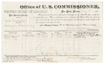 1883 May 08: Voucher, U.S. v. Dick Scasewater, larceny; includes costs of mileage and per diem for witness; Allen Seizemore, Charles Bray, witnesses; received of Thomas Boles, deputy marshal; John Paterson, witness of signature; James Brizzolara, commissioner; William H.H. Clayton, U.S. attorney