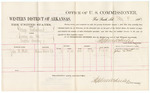 1883 May 09: Voucher, U.S. v. George Sutherland, larceny; includes costs of mileage and per diem for witness; John H. Holt, witness; received of Thomas Boles, U.S. marshal; Stephen Wheeler, commissioner and clerk