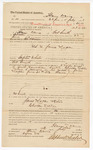 1883 July 07: Voucher, U.S. v. James Morgan; to Ham Davis for 10 days service as posse comitatus; employed by Elo Fauvino(?); issued by Stephen Wheeler, commissioner and clerk; Thomas Boles, U.S. marshal