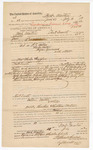 1883 July 25: Voucher, U.S. v. P.S. Willis, Charles Walters, Hogan Greenwood and others; to Wess Martin for 23 days service as posse comitatus; employed by L.W. Marks, U.S. deputy marshal; Stephen Wheeler and James Brizzolara, U.S. commissioners; includes Ward McGeary, arrested; Stephen Wheeler and G.S. Williams, clerks; Thomas Boles, U.S. marshal
