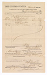 1883 January 04: Voucher, to John Vaughan; includes cost of articles for use of U.S. Court, 47 joints of stove pipe, coal, shovel; Thomas Boles, U.S. marshal; Charles Burns, jailer; Stephen Wheeler and G.S. Williams, clerks