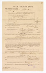 1885 January 26: Voucher, to Martha (no last name), witness in U.S. v. Elizabeth Lee, resisting process; includes cost of mileage; Stephen Wheeler, clerk; S.A. Williams, deputy clerk; R.C. Bollinger, witness to signatures; Thomas Boles, U.S. marshal