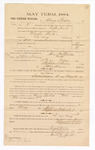 Voucher, to Henry Shields; includes cost of witness in U.S. v. Martin Bird, larceny; Stephen Wheeler, U.S. clerk of court; S.A. Williams, deputy clerk; Thomas Boles, U.S. marshal; George G. Gass, Max A. Mayer, witness to signatures