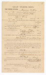 1885 January 26: Voucher, to Benjamin M. Hays; includes cost of witness in U.S. v. David Owens, larceny; Stephen Wheeler, clerk; S.A. Williams, deputy clerk; Max A. Mayer, witness to signatures; Thomas Boles, U.S. marshal