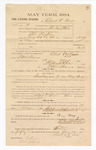 1885 January 22: Voucher, to Elbert C. Wade; includes cost of witness in U.S. v. Elijah Winters, retail liquor dealer without paying special tax; Stephen Wheeler, clerk; S.A. Williams, deputy clerk; Thomas Boles, U.S. marshal; Max Mayer, witness to signatures