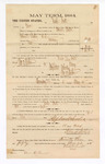 1885 January 22: Voucher, to Dick Scott; includes cost of witness in U.S. v. Daniel Lucky, et.al, larceny; Thomas B. Larham, deputy clerk; Stephen Wheeler, clerk; Thomas Boles, U.S. marshal; Chris A. Pansze, Max A. Mayer, witness of signatures