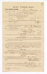 1885 January 26: Voucher, to George Wellington; includes cost of witness in U.S. v. H. Cleveland, murder; S.A. Williams, deputy clerk; Stephen Wheeler, clerk; Thomas Boles, U.S. marshal; E.R. Weitzel, witness of signature