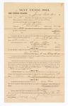1885 January 26: Voucher, to Jenny Richardson; includes cost of witness in U.S. v. James Grayson, assault with intent to kill; S.A. Williams, deputy clerk; Stephen Wheeler, clerk; Thomas Boles, U.S. marshal; Joseph Sodler, witness of signatures
