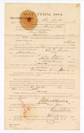 1885 January 23: Voucher, to Eli Garlen; includes cost of witness in United States v. Sam Leflore, assault with intent to kill; S.A. Williams, deputy clerk; Stephen Wheeler, clerk; Thomas Boles, U.S. marshal; Max A. Mayer, witness of signatures