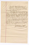 1884 August 11: Letter of certification, from William H.H. Clayton, U.S. attorney, certifying his gaining of Thomas Boles, U.S. marshal, accounts