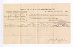 1884 December 04: Voucher, U.S. v. Henry Newton and Brooks Russell, larceny; includes cost per diem and mileage; B.O. Brown, witness; John Paterson, witness of signatures; James Brazzolara, commissioner; Thomas, U.S. marshal