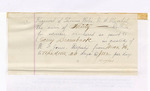 1885 April 05: Voucher, U.S. v. David Price and Carry Broomback, larceny; includes cost of feeding prisoner and mileage; includes oath of service from J.J. Hughes, guard; includes reciept for services rendered as guard; Thomas Boles, U.S. marshal; E.B. Harrison, commissioner; W.F. Jones, deputy marshal; M.J. Mayfield, James Rowe, Aaron Tanner, A.W. Fort, witnesses
