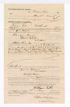 1885 May 26: Voucher, to William Gill, of Fort Smith, Arkansas, for assisting Tyner Hughes, deputy marshal, in U.S. v. Lewis French, U.S. v. Thomas French, U.S. v. Solomon Folsom and others; Stephen Wheeler, commissioner; G.S. Williams, deputy clerk; Thomas Boles, U.S. marshal