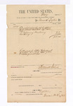 Voucher, to Isaac H. Layton; includes cost for repairs to clerk office; Thomas Boles, U.S. marshal