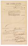 Voucher, to George S. Winston; includes cost for services rendered as bailiff; Thomas Boles, U.S. marshal; Stephen Wheeler, U.S. clerk of court; S.A. Williams, deputy clerk