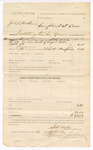 1885 September 09: Voucher, U.S. v. James A.C. Blackburn, violating timber law; includes cost of summons to court and mileage; Seth Boles, deputy marshal; Stephen Wheeler, clerk; Thomas Boles, U.S. marshal