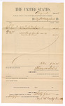 1885 August 28: Voucher, to Boyd McCauley and Terrell; includes cost of ice for use in court room; Thomas Boles, U.S. marshal; Stephen Wheeler, clerk