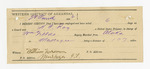 Certificate, of employment; H.C. Ray, U.S. prisoner; William Fields, deputy U.S. marshal; William Foreman, witness of signature