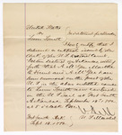 Certificate, of employment, from V. Dell, U.S. marshal; certifying his deliverance of summons to A. McGee, Martha E. Hunt, A. McGee, witness in U.S. v. Lum Smith