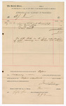 Voucher, to B.J. Dunn; includes cost for repairs and labor done at jail; Jacob Yoes, U.S. marshal