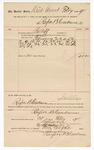 Voucher, to Renfroe B. Creekmore; included cost of services rendered as bailiff in district court; Jacob Yoes, U.S. marshal; Stephen Wheeler, U.S. clerk of court; I.M. Dodge, deputy clerk