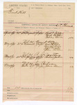 Voucher, U.S. v. Frank Hill; W.C. Phinnie, deputy U.S. marshal; Richard Catcher, Tuck Catcher, Tobias Brown, witnesses; Grant Gibson, George Embry, Jeff Foester, Stan Hutchins, witnesses in U.S. v. Grant Swain; Andrew Jackson, witness in U.S. v. A.J. Southard; James Shannon, witness in U.S. v. Joe Cochran; includes cost of mileage and service