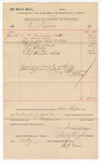 Voucher, to B.J. Dunn; includes cost for repairs, labor, parts used at jail; Jacob Yoes, U.S. marshal