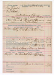Voucher, U.S. v. One Engula and One Shotka, introducing liquors; John Williams, deputy U.S. marshal; Stephen Wheeler, U.S. commissioner; Newland Reeves, posse comitatus; Clarence Warden, guard; Sheboney, Joe Pacter, witnesses; includes cost of mileage, service and subsistence for self, horse and prisoner