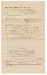 Voucher, U.S. v. George Sunshine, introducing and selling spiritous liquors; E.H. Bruner, deputy U.S. marshal; Jacob Yoes, U.S. Marshal; E.B. Harrison, U.S. commissioner; George Gritts, C. Gritts, Jonathan Nat, witnesses; includes cost of mileage and service