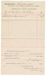 Voucher, to Waters Pierce Oil Company; includes costs of oil; Jacob Yoes, U.S. marshal; Stephen Wheeler, U.S. clerk of court